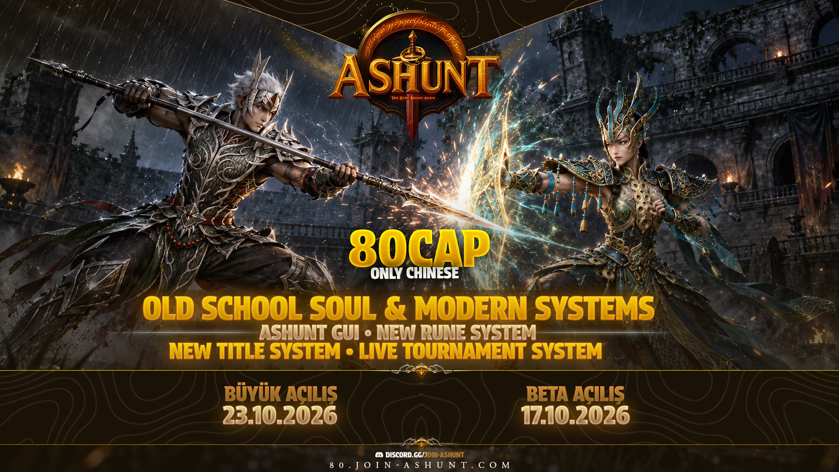 Solid Conquer — 80 Cap, Only Chinese — Grand Beta 17.10.2026, Grand Open 23.10.2026
